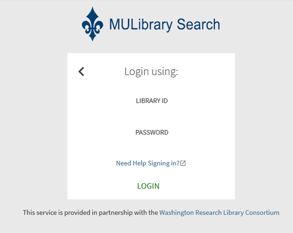 Alumni and Community Patrons MyLibrary Account