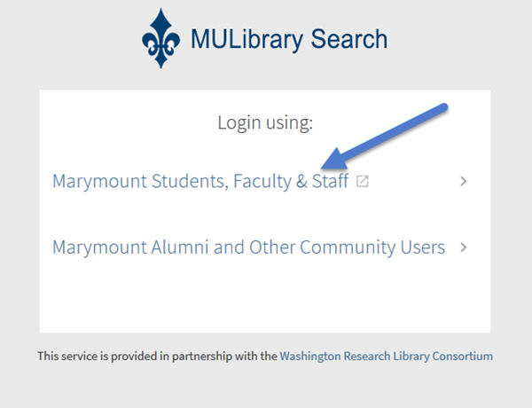 Accessing MyLibrary